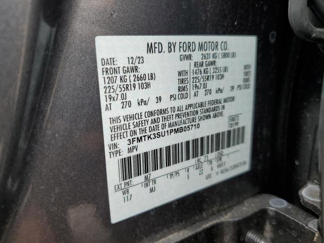 2023 FORD MUSTANG MA 3FMTK3SU1PMB05710