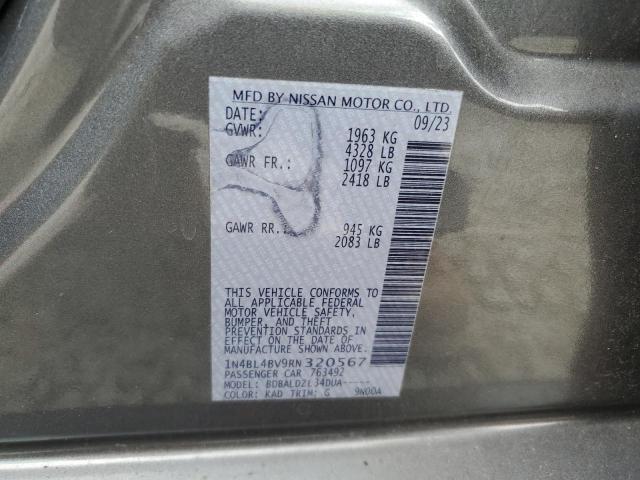 2024 NISSAN ALTIMA S 1N4BL4BV9RN320567