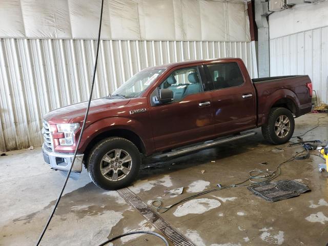 FORD F150 SUPER 2015 maroon  gas 1FTEW1EG5FKD79980 photo #1