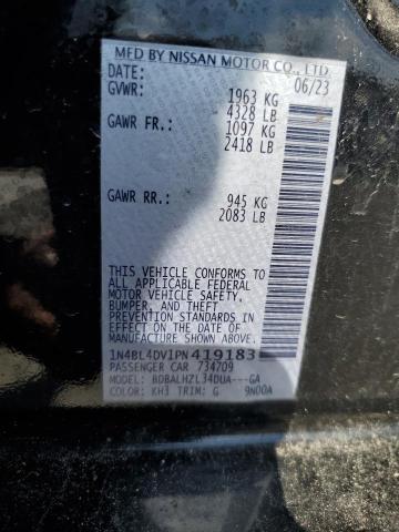 2023 NISSAN ALTIMA SV 1N4BL4DV1PN419183
