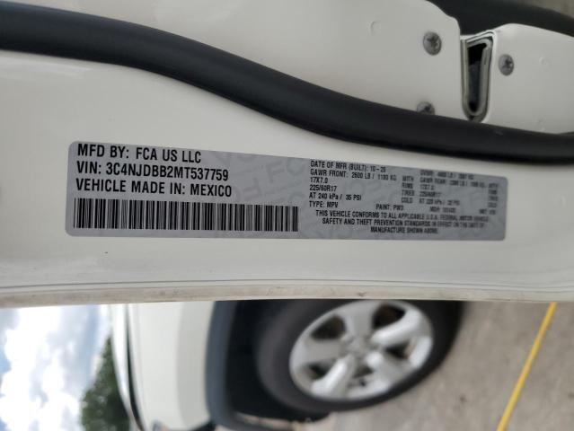 2021 JEEP COMPASS LA 3C4NJDBB2MT537759