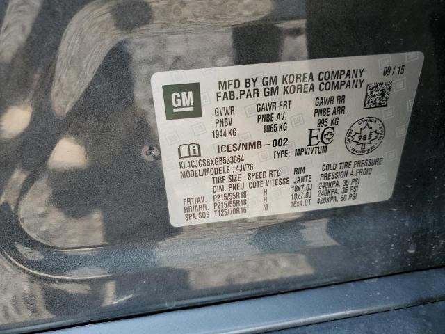2016 BUICK ENCORE KL4CJCSBXGB533864