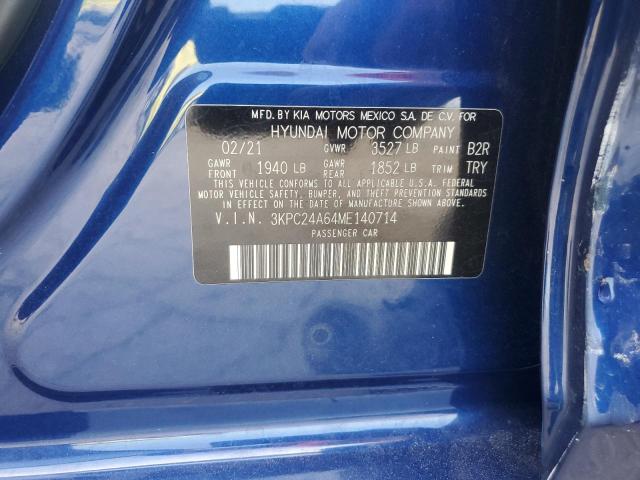 2021 HYUNDAI ACCENT SE - 3KPC24A64ME140714