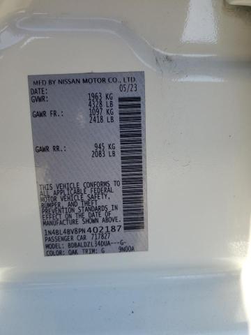 2023 NISSAN ALTIMA S 1N4BL4BV8PN402187