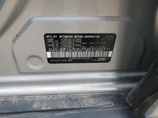 2018 MITSUBISHI OUTLANDER JA4AD3A38JZ023228