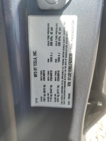 2020 TESLA MODEL 3 - 5YJ3E1EB8LF620230