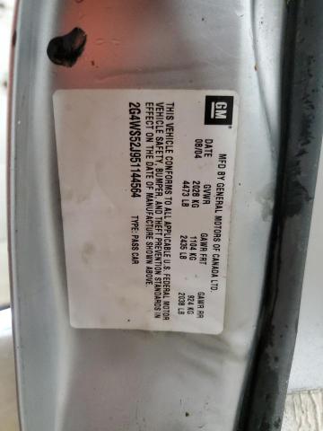 2005 BUICK CENTURY CU #3284036833