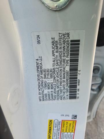 2024 HONDA CIVIC SPORT 19XFL2H8XRE030957