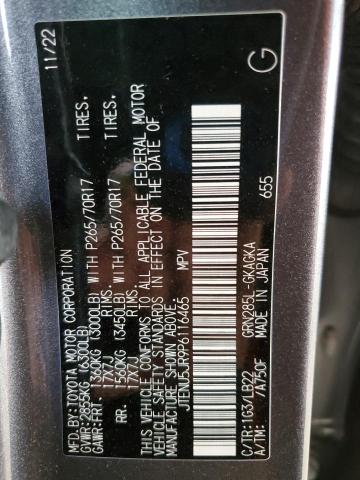 2023 TOYOTA 4RUNNER SE JTENU5JR9P6116465