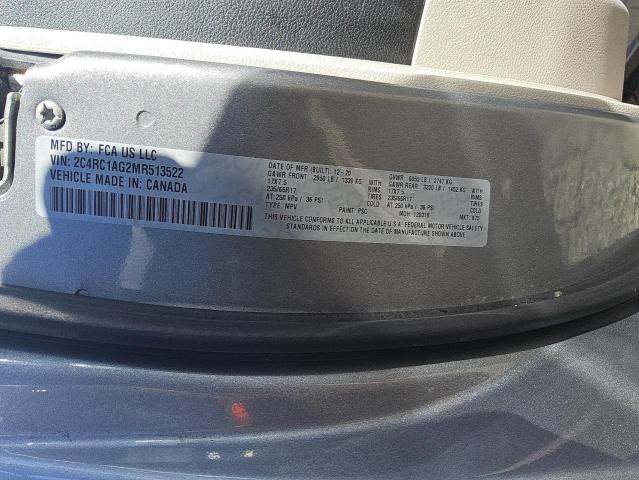 2021 CHRYSLER VOYAGER L 2C4RC1AG2MR513522