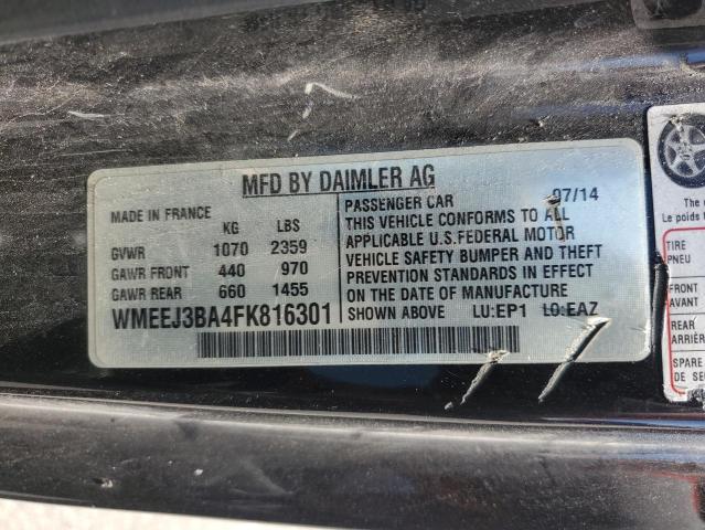 2015 SMART FORTWO PUR WMEEJ3BA4FK816301