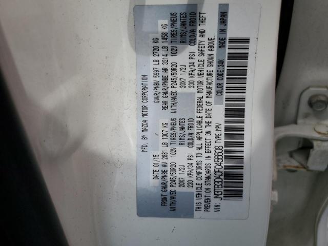 2015 MAZDA CX-9 GRAND JM3TB3DA0F0456608