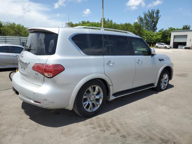 INFINITI QX56 2011 silver 4dr spor gas JN8AZ2NF9B9503838 photo #4
