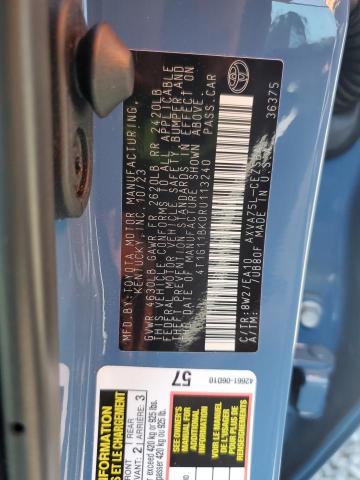 2024 TOYOTA CAMRY SE N - 4T1G11BK0RU113240