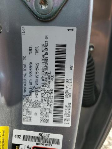 2015 TOYOTA TUNDRA CRE - 5TFGY5F16FX177642