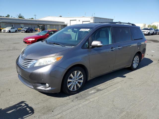 TOYOTA SIENNA 2014 gray  gas 5TDDK3DC0ES081720 photo #1