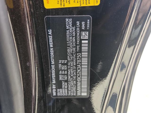 2019 MINI COOPER JOH WMWWH9C52K3A78750