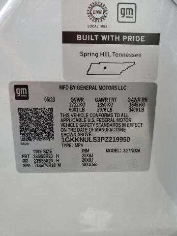 2023 GMC ACADIA SLT 1GKKNULS3PZ219950