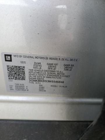2021 CHEVROLET BLAZER RS - 3GNKBKRS3MS546848
