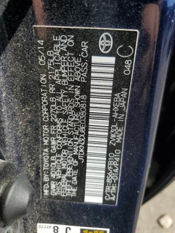 2014 TOYOTA PRIUS - JTDKN3DU8E0380818