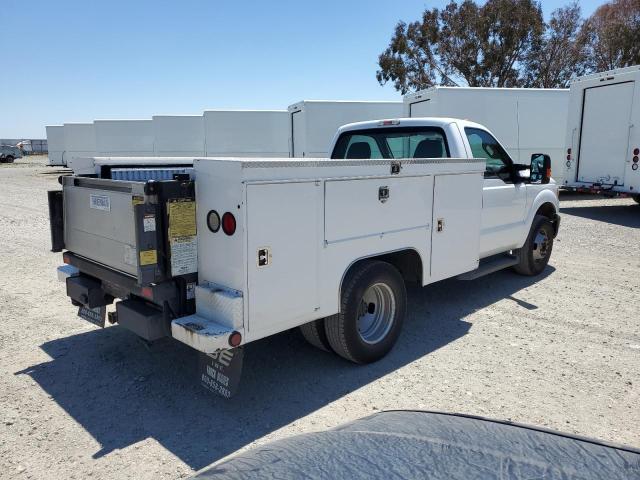 FORD F350 SUPER 2012 white chassis gas 1FDRF3G60CEB50811 photo #4