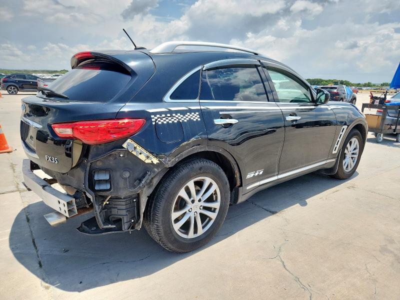 INFINITI FX35 2010 black 4dr spor gas JN8AS1MW0AM852656 photo #4