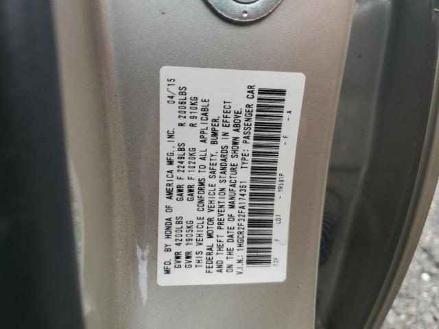 2015 HONDA ACCORD LX - 1HGCR2F32FA174351
