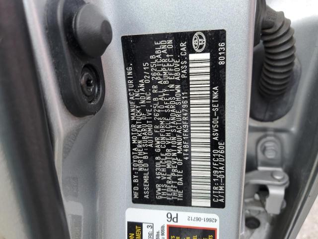 2015 TOYOTA CAMRY LE - 4T4BF1FK9FR479611
