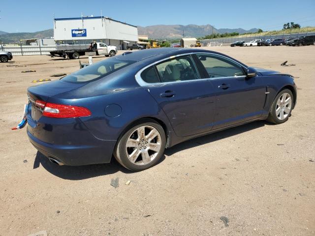 JAGUAR XF 2011 blue  gas SAJWA0FB7BLS02613 photo #4