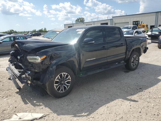 TOYOTA TACOMA DOU 2022 black  gas 3TMCZ5AN4NM487346 photo #1