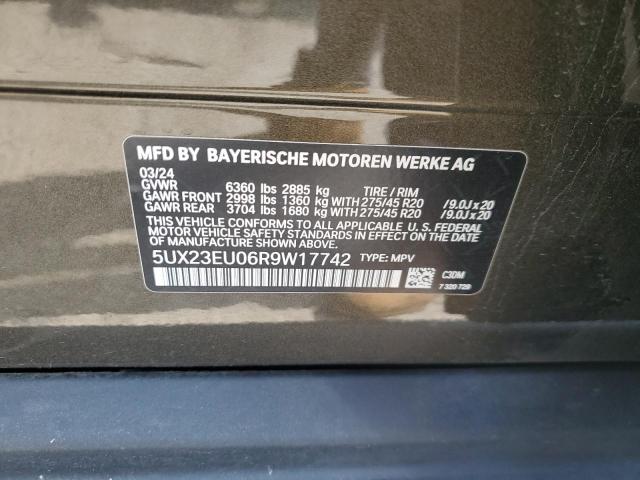 2024 BMW X5 XDRIVE4 5UX23EU06R9W17742