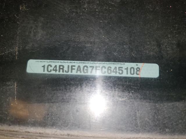 2015 JEEP GRAND CHER 1C4RJFAG7FC645108
