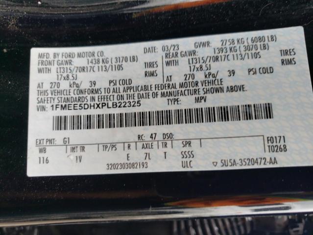 2023 FORD BRONCO BAS - 1FMEE5DHXPLB22325
