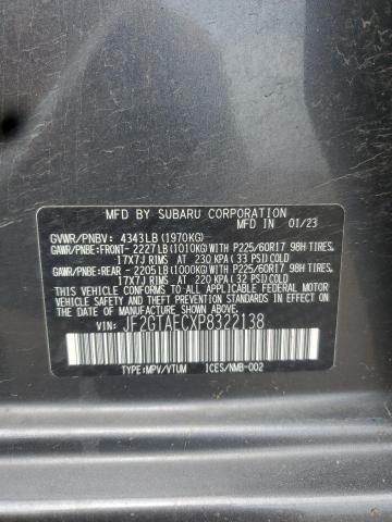 2023 SUBARU CROSSTREK - JF2GTAECXP8322138