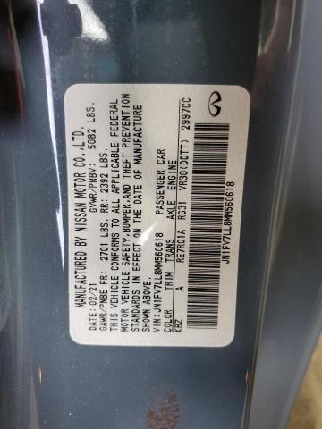 2021 INFINITI Q60 RED SP JN1FV7LL8MM560618