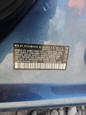 2019 VOLKSWAGEN JETTA S - 3VWCB7BU3KM172875