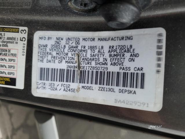 2018 TOYOTA COROLLA - 1NXBR30E17Z850729