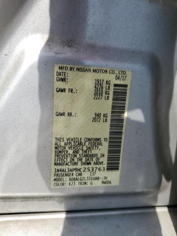2017 NISSAN ALTIMA 2.5 - 1N4AL3AP9HC253763
