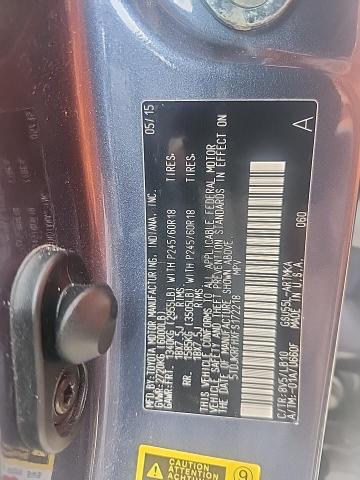 2015 TOYOTA HIGHLANDER - 5TDJKRFHXFS172218