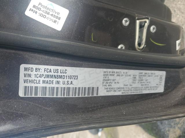 2021 JEEP CHEROKEE L 1C4PJMMN8MD110723