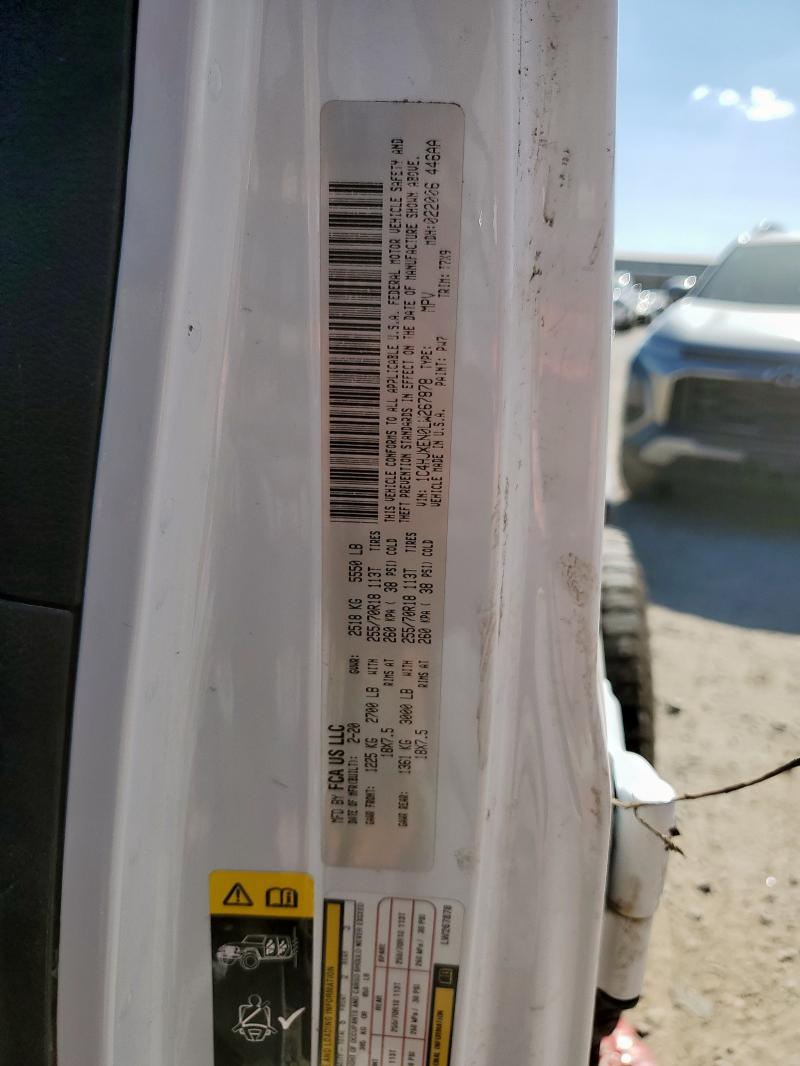 2020 JEEP WRANGLER U 1C4HJXEN0LW267878