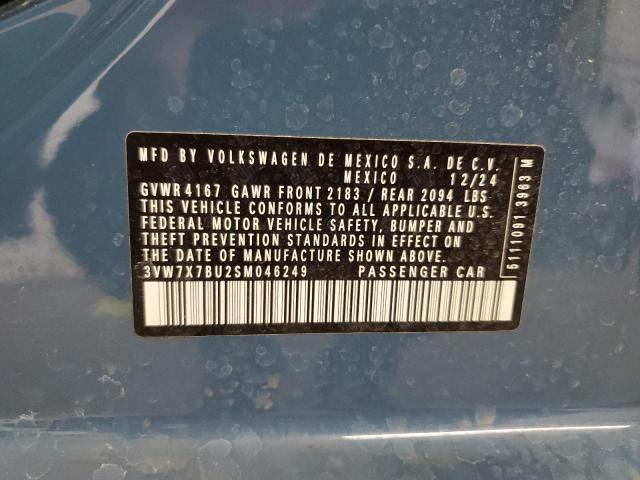 2025 VOLKSWAGEN JETTA SE 3VW7X7BU2SM046249