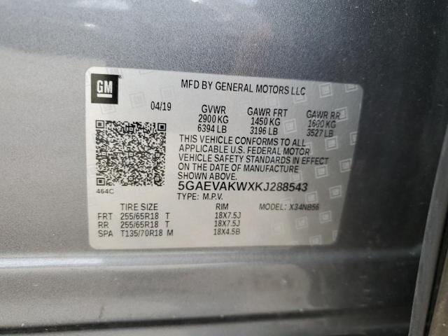 2019 BUICK ENCLAVE ES 5GAEVAKWXKJ288543