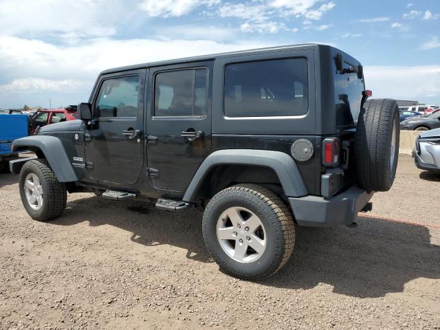 JEEP WRANGLER U 2014 black  flexible fuel 1C4BJWDG3EL194612 photo #3