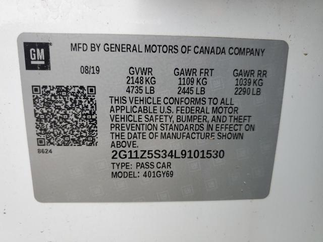2020 CHEVROLET IMPALA LT - 2G11Z5S34L9101530