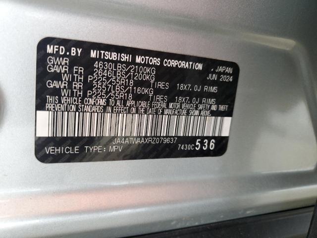 2024 MITSUBISHI ECLIPSE CR JA4ATWAAXRZ079637