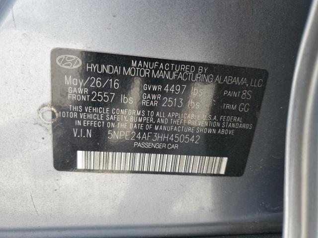 2017 HYUNDAI SONATA SE - 5NPE24AF3HH450542