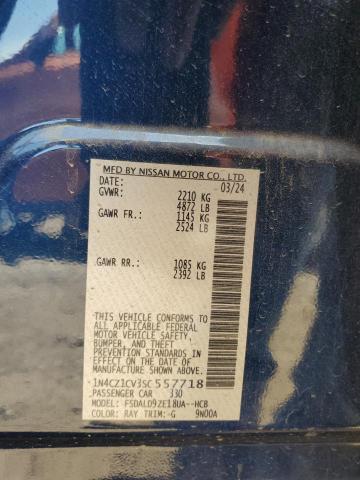 2025 NISSAN LEAF SV PL 1N4CZ1CV3SC557718
