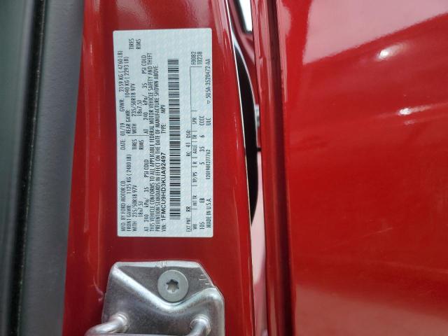 2019 FORD ESCAPE SEL - 1FMCU9HD3KUA92497