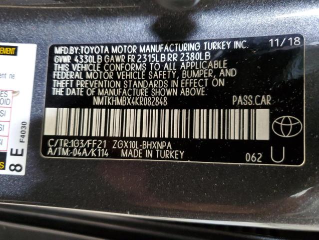 2019 TOYOTA C-HR XLE - NMTKHMBX4KR082848